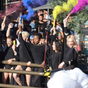 Mel C (Melanie Chisholm) participe à la GayPride de Sao Paulo au Brésil, le 23 juin 2019.