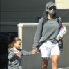 Exclusif - Naya Rivera et son fils Josey Hollis font du shopping, quelques jours avant la disparition de l'actrice à Los Angeles, le 3 juillet 2020.