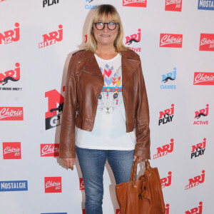 Christine Bravo lors de la conférence de presse de rentrée du groupe NRJ au Musée du Quai Branly à Paris, le 21 septembre 2017. © CVS/Bestimage