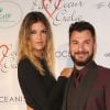 Michaël Youn et sa compagne Isabelle Funaro - Personnalités au gala "Par Coeur" pour les 10 ans de l'association "Cekedubonheur" au pavillon d'Armenonville à Paris. Le 24 septembre 2015