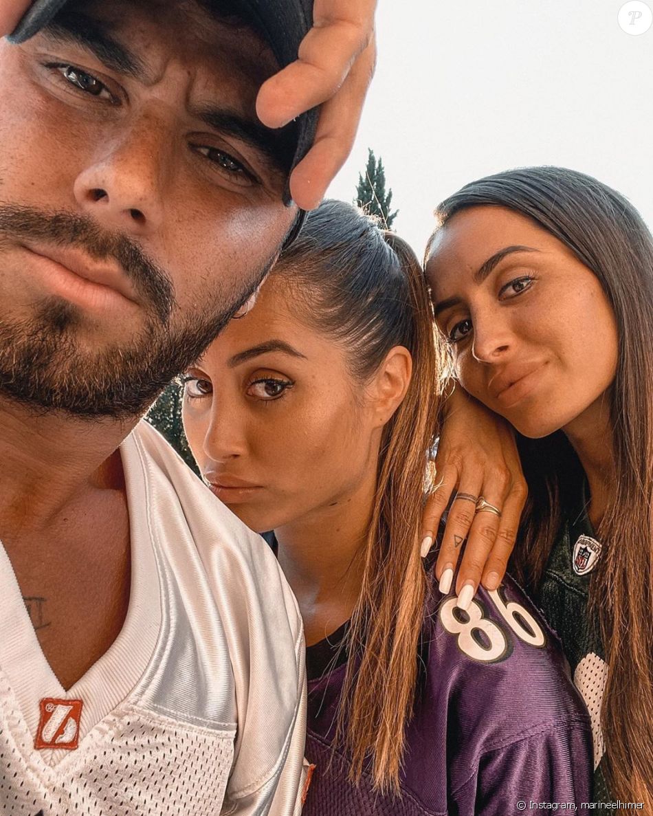 Marine, Océane et Gauthier El Himer, le 23 avril 2020, sur ...