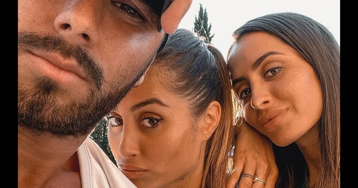 Marine Et Oceane Princes De L'amour Marine, Océane et Gauthier El Himer, le 23 avril 2020, sur Instagram