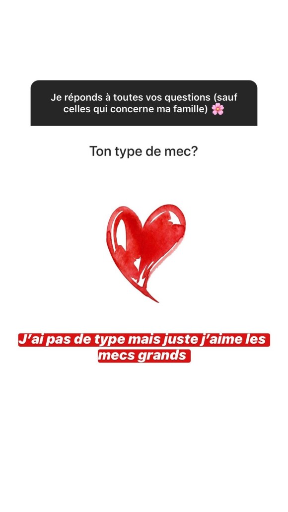 Camille Gottlieb répond aux questions de ses abonnés sur Instagram, le 16 juillet 2020.