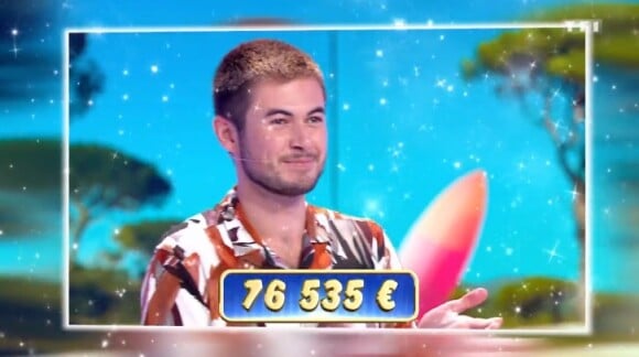Antonin dans l'émission "Les douze coups de midi" sur TF1. Le 18 juillet 2020.
