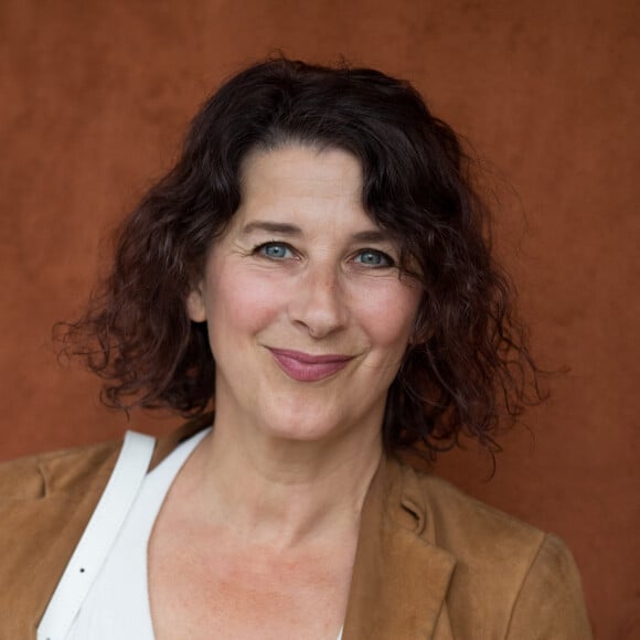 Isabelle Gélinas dans le village lors des internationaux de tennis de Roland Garros à Paris, France, le 3 juin 2019. © Jacovides-Moreau/Bestimage