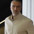 Exclusif - Patrick Antonelli, le mari de la chanteuse A.Bent, quitte le tribunal de grande instance à Nanterre, après avoir reçu le verdict de son procès. Le 8 juillet 2020.
