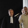 Exclusif - Patrick Antonelli, le mari de la chanteuse A.Bent, quitte le tribunal de grande instance à Nanterre, après avoir reçu le verdict de son procès. Le 8 juillet 2020.