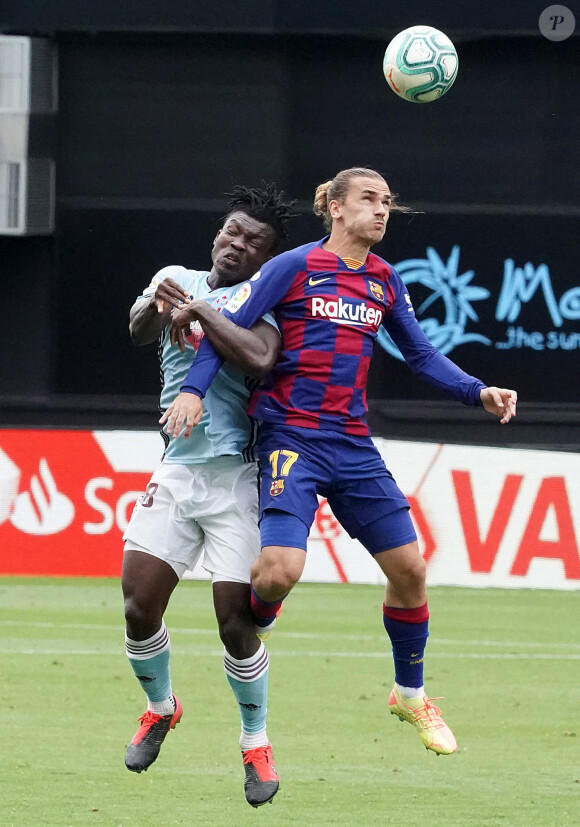 Antoine Griezmann lors du match Celta Vigo - FC Barcelone. Le 28 juin 2020.