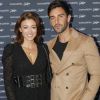 Rachel Legrain-Trapani et son compagnon Valentin Leonard - Soirée de lancement BoohooMan x Dadju à l'Institut du Monde Arabe à Paris, le 29 octobre 2019. © Veeren Ramsamy-Christophe Clovis/Bestimage