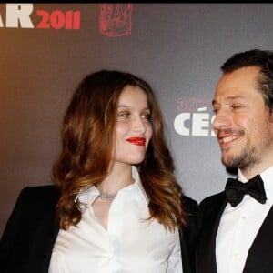 Laetitia Casta et Stefano Accorsi - 36e cérémonie des Cesar au théâtre du Châtelet, le 25 février 2011.