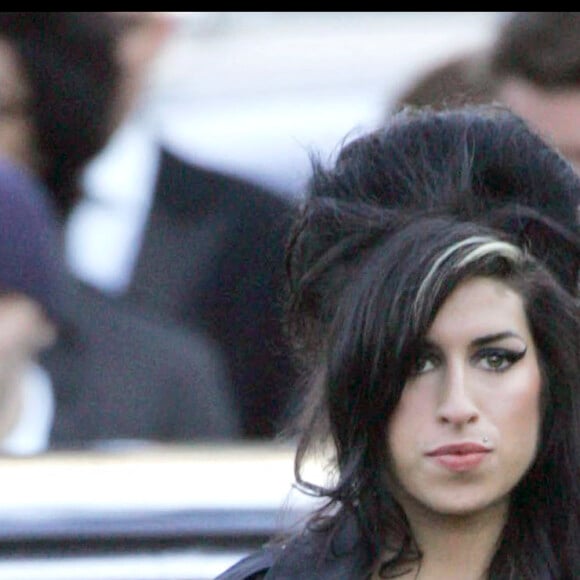 Amy Winehouse sur le tournage d'un clip à Londres en 2007.