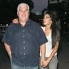Amy Winehouse et son père Mitch à Londres, en 2008.