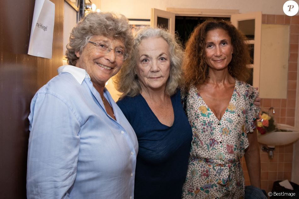 Exclusif - Jacqueline Franjou, Catherine Hiegel avec sa ...