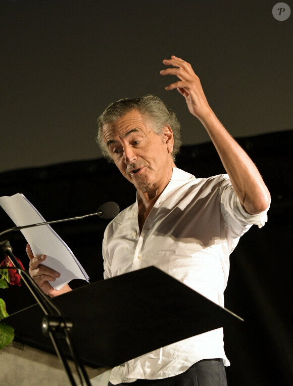 Bernard-Henri Lévy (BHL) - People à l'évènement "La Milanesiana 2020 - The Colors of our Life" à Milan, le 27 juillet 2020.