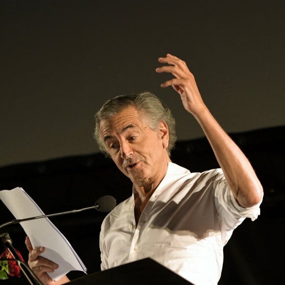 Bernard-Henri Lévy (BHL) - People à l'évènement "La Milanesiana 2020 - The Colors of our Life" à Milan, le 27 juillet 2020.