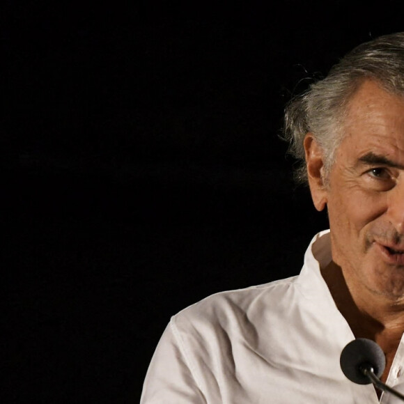 Bernard-Henri Lévy (BHL) - People à l'évènement "La Milanesiana 2020 - The Colors of our Life" à Milan, le 27 juillet 2020.