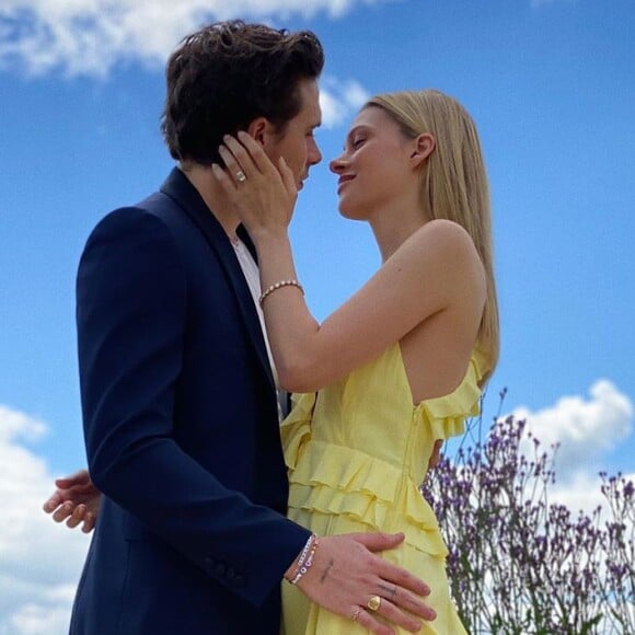 Brooklyn Beckham et sa fiancée Nicola Peltz sur Instagram, le 11 juillet 2020.