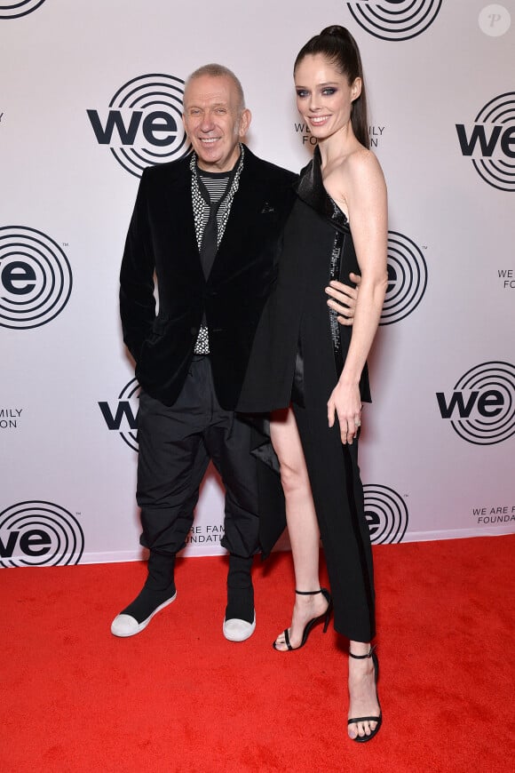 Coco Rocha et Jean Paul Gaultier à New York en 2019.