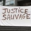 Manifestation de soutien à Jacqueline Sauvage à Paris, en prison pour avoir tué son mari violent. Le 23 janvier 2016 © Stéphane Caillet / Panoramic / Bestimage