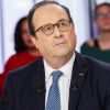 Exclusif - François Hollande lors de l'enregistrement de l'émission Clique sur Canal Plus le 13 février 2020. © Jack Tribeca / Bestimage