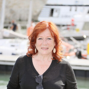 Eva Darlan - Photocall de la série "Faites des gosses" lors de la 21ème édition du Festival de la Fiction TV de la Rochelle. Le 14 septembre 2019 © Patrick Bernard / Bestimage