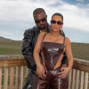 Kanye West, Kim Kardashian et leurs 4 enfants, North, Saint, Chicago et Psalm. Juin 2020.