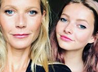 Gwyneth Paltrow : Séance de sport à la maison avec sa fille et sosie, Apple