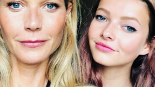Gwyneth Paltrow : Séance de sport à la maison avec sa fille et sosie, Apple