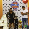 Kelly Helard et Neymar à l'anniversaire de leur fils Lyam, le  novembre 2019