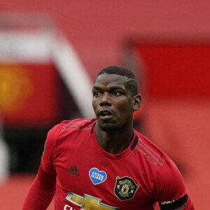 Paul Pogba lors du match Manchester United - West Ham United à Old Trafford. Manchester, le 22 juillet 2020.