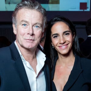 Exclusif - Franck Dubosc et sa femme Danièle - Soirée caritative des parrains de l'Appel national pour la Tsedaka au Pavillon Gabriel parrainnée cette année par M. Drucker à Paris le 1er décembre 2019. Le dîner a été suivi d'une vente aux enchère avec un rare disque d'or de Jean-Jacques Goldman offert par Jean Jacques et dédicacé spécialement pour la soirée. © Coadic Guirec-Cyril Moreau/Bestimage