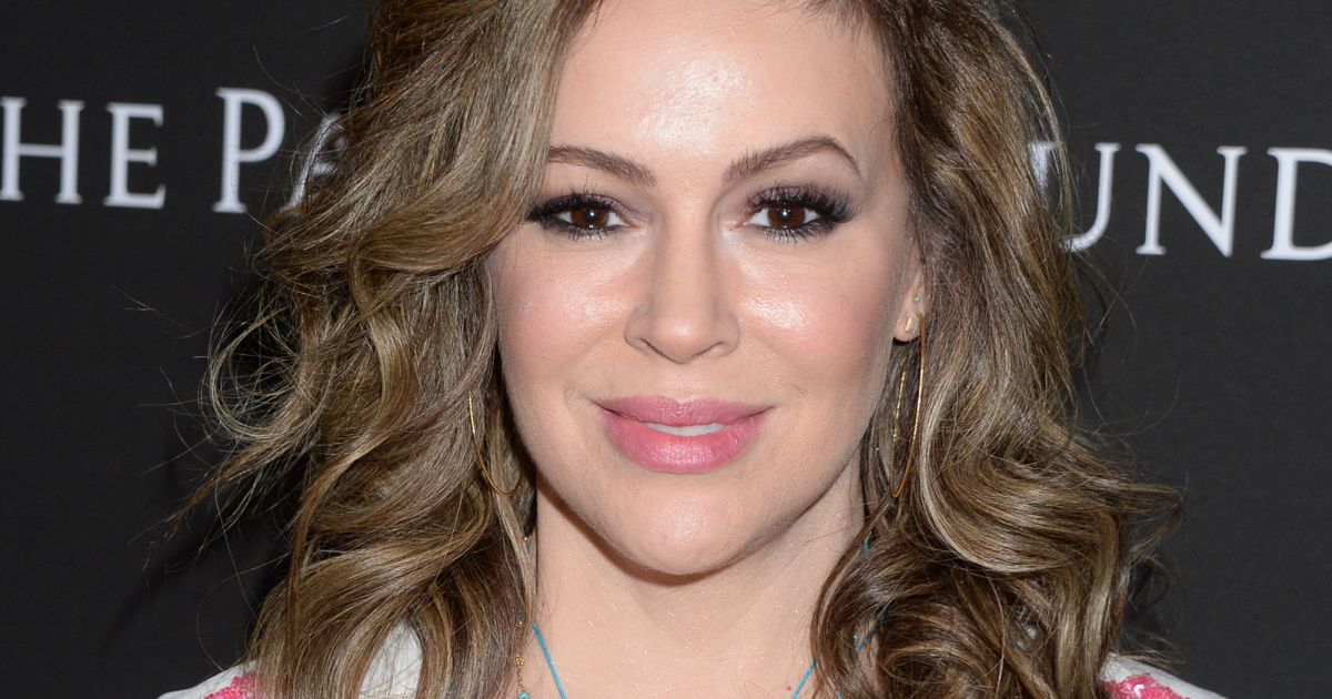 Alyssa Milano au photocall du 10ème anniversaire du gala caritatif Core