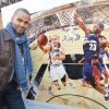 Tony Parker - A l'occasion du match de NBA entre les Bucks et les Hornets, ce soir à Paris-Bercy, une exposition photo est dédié à la star française de basket Tony Parker. © Veeren / Bestimage 