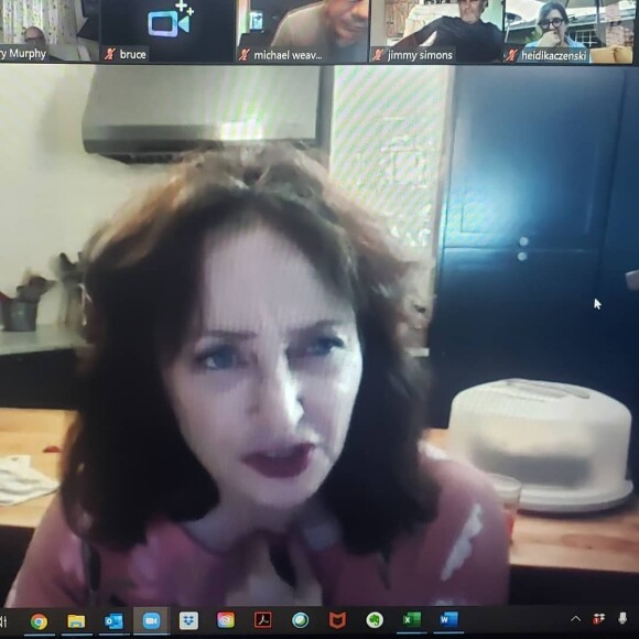 Les acteurs de Malcom réunis pour Healing California, le 8 août 2020.