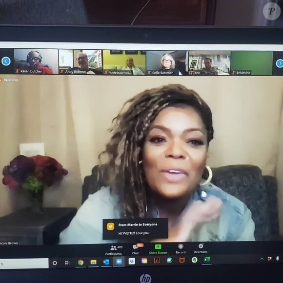 Les acteurs de Malcom réunis pour Healing California, le 8 août 2020.