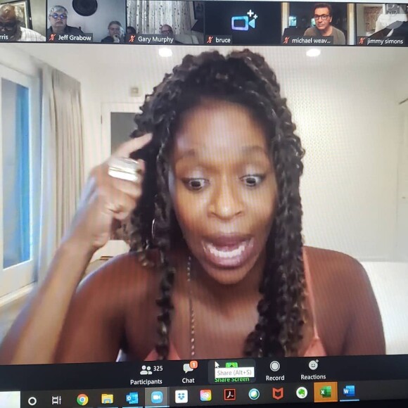 Les acteurs de Malcom réunis pour Healing California, le 8 août 2020.