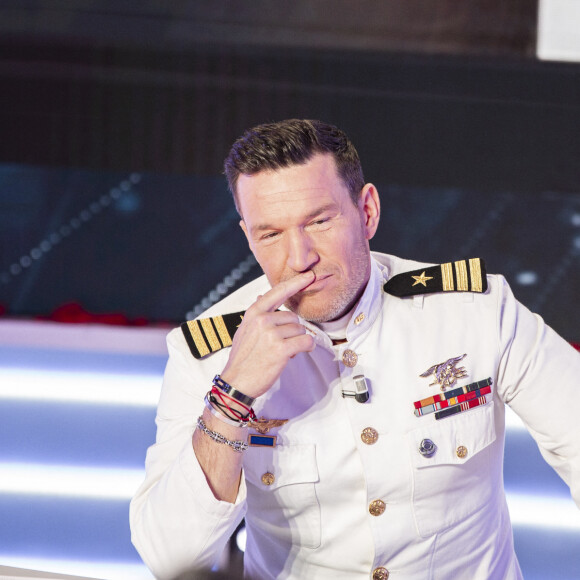 Exclusif - Benjamin Castaldi - Enregistrement de l'émission TPMP "Ouvert à Tous" sur C8, présentée par B.Castaldi à Paris, le 14 février 2020. © Jack Tribeca / Bestimage