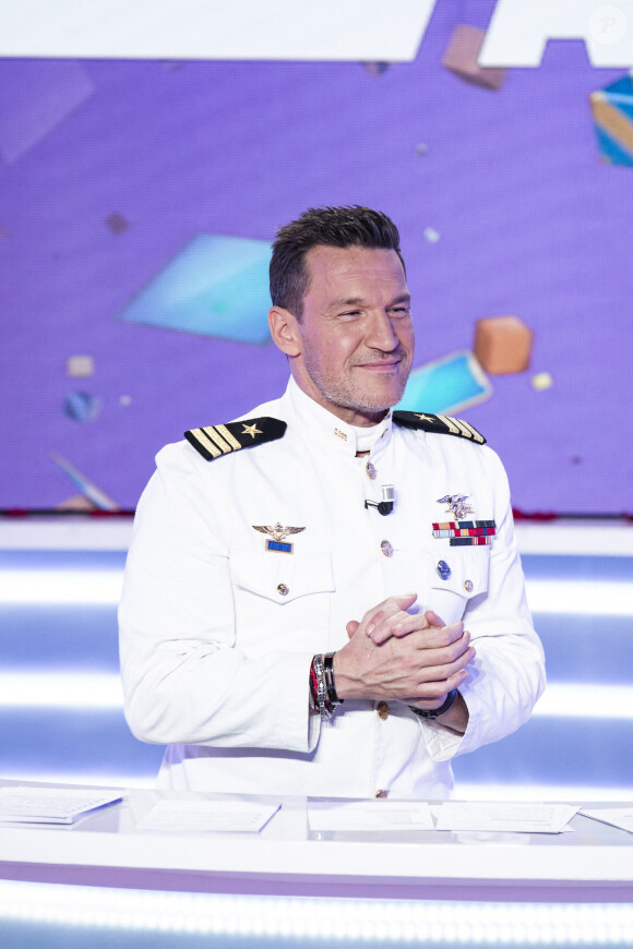 Exclusif - Benjamin Castaldi - Enregistrement de l'émission TPMP "Ouvert à Tous" sur C8, présentée par B.Castaldi à Paris, le 14 février 2020. © Jack Tribeca / Bestimage