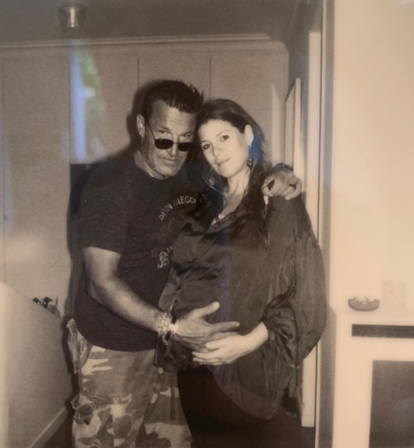Benjamin Castaldi poste une nouvelle photo de lui et sa femme Aurore, enceinte de leur premier enfant - Instagram, 17 août 2020