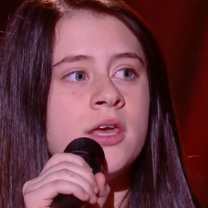 Stéfi, candidate de "The Voice Kids" saison 7, rejoint l'équipe de Kendji Girac - Samedi 29 août 2020, TF1