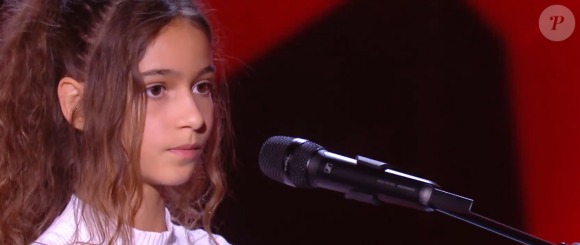 Naomi, candidate de "The Voice Kids" saison 7, intègre l'équipe de Kendji Girac - Samedi 29 août 2020, TF1