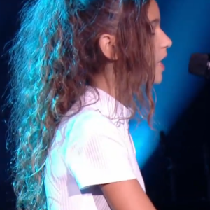Naomi, candidate de "The Voice Kids" saison 7, intègre l'équipe de Kendji Girac - Samedi 29 août 2020, TF1