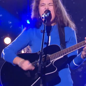 Emilia, candidate de "The Voice Kids" saison 7, intègre l'équipe de Kendji Girac - Samedi 29 août 2020, TF1