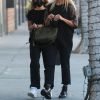 Exclusif - Heidi Klum et sa fille Helene (Leni) sont allées acheter une boisson à emporter au Urth Caffe avant d'aller faire du shopping chez CVS Pharmacy à Beverly Hills, Los Angeles, le 24 juillet 2020.