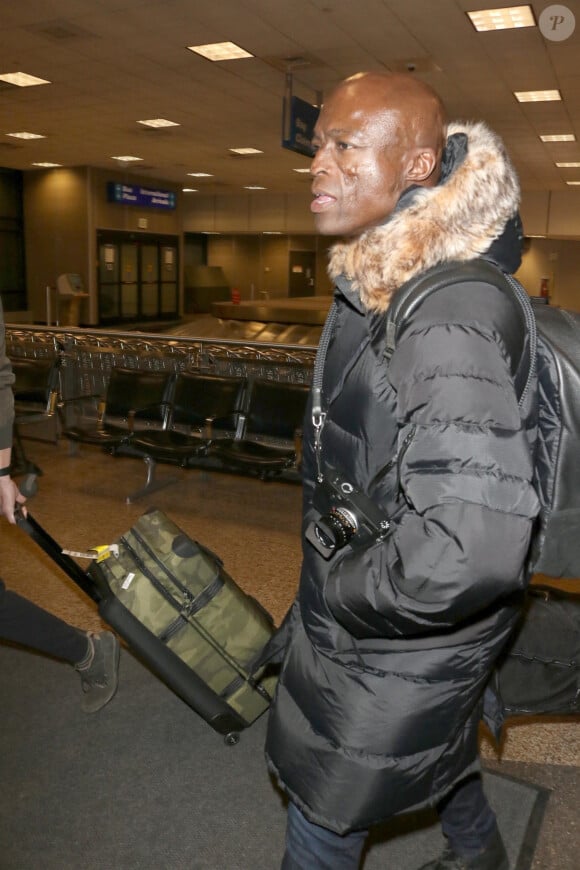 Seal - Arrivée des célébrités à l'aéroport de Salt Lake City dans le Utah pour assister au Festival du Film de Sundance, le 22 janvier 2020.