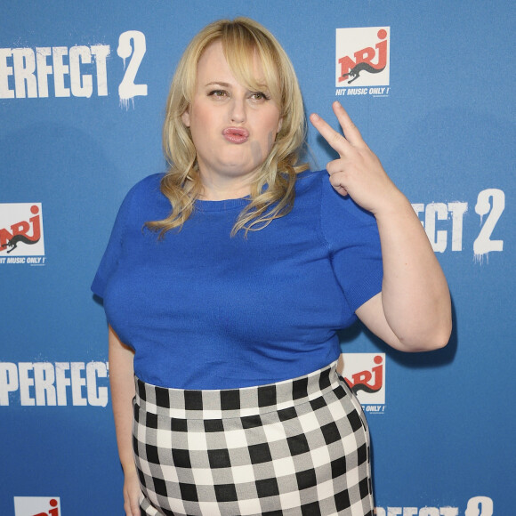 Rebel Wilson - Avant-première du film "Pitch Perfect" ("The Hit Girls") au cinéma UGC Bercy à Paris, le 28 avril 2015.