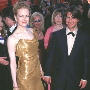 Tom Cruise et Nicole Kidman aux Oscars en 2000.