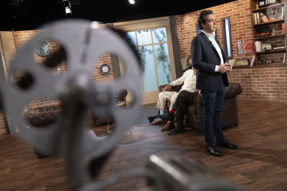 Patrick Cohen - Enregistrement de l'émission télévisée Rembob'Ina à l'Institut National de l Audiovisuel à Paris le 19 novembre 2019. © Gwendoline Le Goff /Panoramic/Bestimage