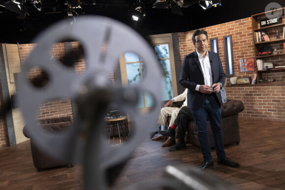 Patrick Cohen - Enregistrement de l'émission télévisée Rembob'Ina à l'Institut National de l Audiovisuel à Paris le 19 novembre 2019. © Gwendoline Le Goff /Panoramic/Bestimage