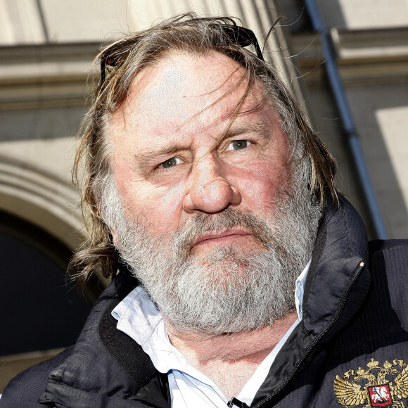 Gérard Depardieu - La 20ème édition des Journées Nationales du Livre et du Vin à Saumur, le 19 avril 2015.